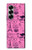 S2885 Paris Pink Case For Samsung Galaxy Z Fold 7