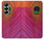 S3201 Pink Peacock Feather Case For Samsung Galaxy Z Fold 7