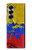 S3306 Colombia Flag Vintage Football Graphic Case For Samsung Galaxy Z Fold 7 S3306 Colombia Flag Vintage Football Graphic Case For Samsung Galaxy Z Fold 7