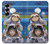 S3915 Raccoon Girl Baby Sloth Astronaut Suit Case For Samsung Galaxy Z Fold 7
