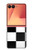 S2492 Black and White Check Case For Samsung Galaxy Z Flip 7