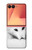 S2569 White Arctic Fox Case For Samsung Galaxy Z Flip 7
