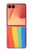 S3799 Cute Vertical Watercolor Rainbow Case For Samsung Galaxy Z Flip 7