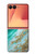 S3920 Abstract Ocean Blue Color Mixed Emerald Case For Samsung Galaxy Z Flip 7