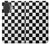 S1611 Black and White Check Chess Board Case For iPhone 17