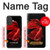 S2092 Red Siamese Fighting Fish Case For iPhone 17