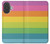 S2363 Rainbow Pattern Case For iPhone 17