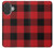 S2931 Red Buffalo Check Pattern Case For iPhone 17