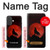 S2955 Wolf Howling Red Moon Case For iPhone 17