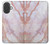 S3482 Soft Pink Marble Graphic Print Case For iPhone 17