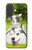 S3795 Kitten Cat Playful Siberian Husky Dog Paint Case For iPhone 17