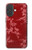S3817 Red Floral Cherry blossom Pattern Case For iPhone 17