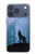 S0935 Wolf Howling in Forest Case For iPhone 17 Pro