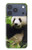 S1073 Panda Enjoy Eating Case For iPhone 17 Pro, 18 Pro