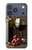 S1316 Grapes Bottle and Glass of Red Wine Case For iPhone 17 Pro