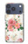 S1859 Rose Pattern Case For iPhone 17 Pro