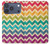 S2362 Rainbow Colorful Shavron Zig Zag Pattern Case For iPhone 17 Pro