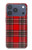 S2374 Tartan Red Pattern Case For iPhone 17 Pro
