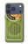S2656 Vintage Bakelite Radio Green Case For iPhone 17 Pro, 18 Pro