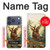 S2841 Vintage Reindeer Christmas Case For iPhone 17 Pro