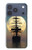 S2897 Pirate Ship Moon Night Case For iPhone 17 Pro, 18 Pro