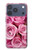 S2943 Pink Rose Case For iPhone 17 Pro, 18 Pro