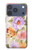 S3035 Sweet Flower Painting Case For iPhone 17 Pro, 18 Pro