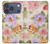 S3035 Sweet Flower Painting Case For iPhone 17 Pro, 18 Pro