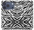 S3056 Zebra Skin Texture Graphic Printed Case For iPhone 17 Pro