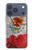 S3314 Mexico Flag Vinatage Football Graphic Case For iPhone 17 Pro, 18 Pro