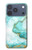 S3399 Green Marble Graphic Print Case For iPhone 17 Pro, 18 Pro