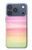 S3507 Colorful Rainbow Pastel Case For iPhone 17 Pro, 18 Pro