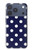 S3533 Blue Polka Dot Case For iPhone 17 Pro