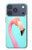 S3708 Pink Flamingo Case For iPhone 17 Pro, 18 Pro