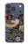 S3791 William Morris Strawberry Thief Fabric Case For iPhone 17 Pro, 18 Pro