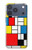 S3814 Piet Mondrian Line Art Composition Case For iPhone 17 Pro, 18 Pro