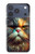 S3971 Cat Painted Color Case For iPhone 17 Pro, 18 Pro