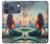 S4006 Oil Painting Mermaid Case For iPhone 17 Pro, 18 Pro