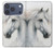 S4025 White Horse Painting Case For iPhone 17 Pro, 18 Pro