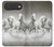 S0933 White Horses Case For iPhone Air