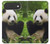 S1073 Panda Enjoy Eating Case For iPhone Air