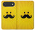 S1145 Yellow Mustache Sun Case For iPhone Air