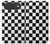 S1611 Black and White Check Chess Board Case For iPhone Air