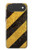 S2231 Yellow and Black Line Hazard Striped Case For iPhone Air