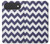 S2345 Navy Blue Shavron Zig Zag Pattern Case For iPhone Air