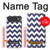 S2345 Navy Blue Shavron Zig Zag Pattern Case For iPhone Air