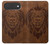 S2529 Leo Zodiac Tattoo Brown Graphic Print Case For iPhone Air
