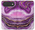 S3896 Purple Marble Gold Streaks Case For iPhone Air