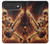 S3984 Fire Skeleton Playing Guitar Case For iPhone Air