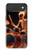 S3985 Fire Skull Drummer Case For iPhone Air